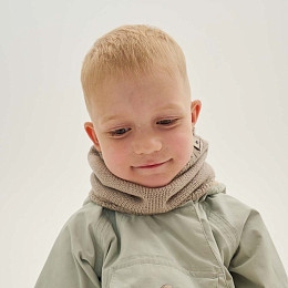 Снуд Peppihat "Crot merino fleece tan beige", бежевый