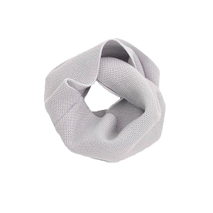 Снуд Peppihat "Lilen merino pearl grey", серый