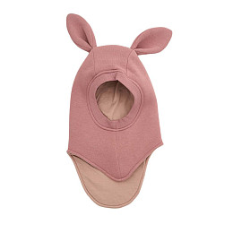 Шапка-шлем Peppihat "Bunny Teddy d.rose", розовая