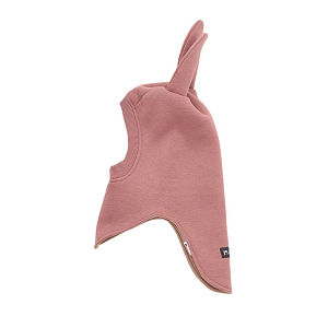 Шапка-шлем Peppihat "Bunny Teddy d.rose", розовая