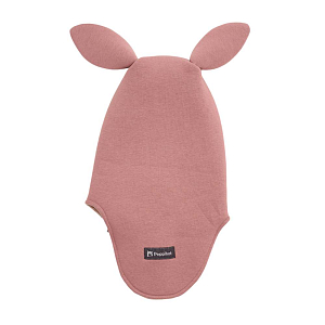 Шапка-шлем Peppihat "Bunny Teddy d.rose", розовая