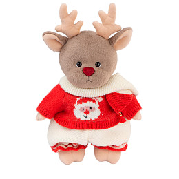 Олень Lina TeddyTales, со свитером, M, 30 см