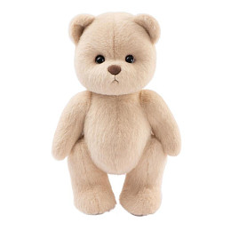 Медведь Lina TeddyTales, с короткой шерстью, M, молочный, 30 см