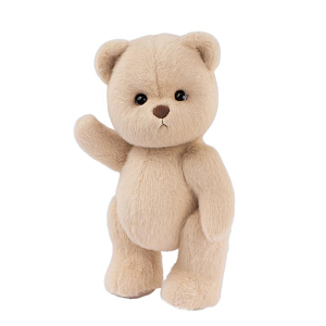 Медведь Lina TeddyTales, с короткой шерстью, M, молочный, 30 см