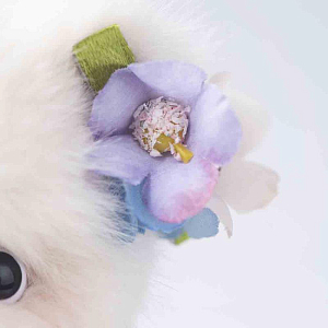 Медведь Lina TeddyTales "Незабудка", XS, пудинговый, 15 см