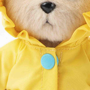 Комплект одежды TeddyTales "Желтый дождевик" с туфлями, XS
