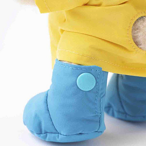 Комплект одежды TeddyTales "Желтый дождевик" с туфлями, XS