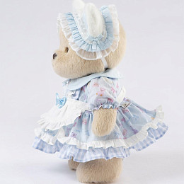 Комплект одежды TeddyTales "Бантики-сердечки", M, голубой