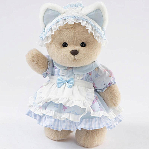 Комплект одежды TeddyTales "Бантики-сердечки", M, голубой