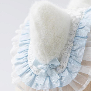 Комплект одежды TeddyTales "Бантики-сердечки", M, голубой