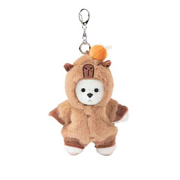 Костюм капибары TeddyTales, брелок, XS