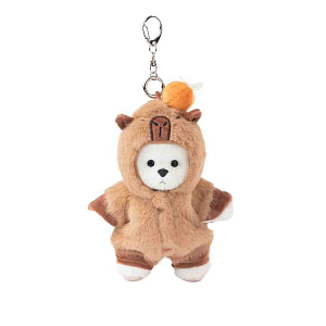 Костюм капибары TeddyTales, брелок, XS