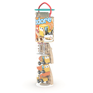 Игровой набор Hape J’adore "Городские службы с кольцевым шоссе", серия "Транспорт"