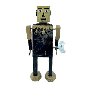 Робот-игрушка Mr&MrsTin "GoldheadBot" (уцененный)