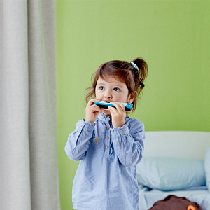 Гармошка губная Classic World, серия "Музыкальная радуга", бирюзовая