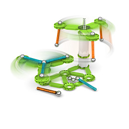 Конструктор Geomag "Механика - движение", инерционные колёса, 96 элементов