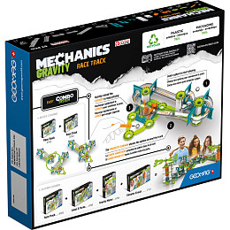 Конструктор Geomag "Механика - движение", гоночный трек, 67 элементов