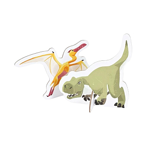 Пазл обучающий 3D Janod "Динозавры", 200 элементов