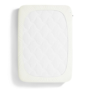 Наматрасник детский Happy Baby, молочный, 2 шт., 100 x 70 см