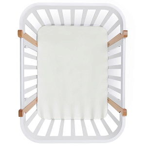 Простыня на резинке Happy Baby, молочная, 2 шт., 100 x 70 см