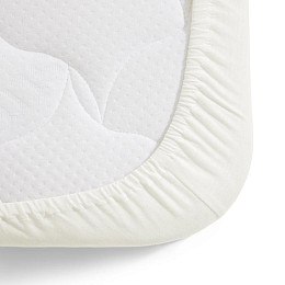 Простыня на резинке Happy Baby, молочная, 2 шт., 140 x 70 см