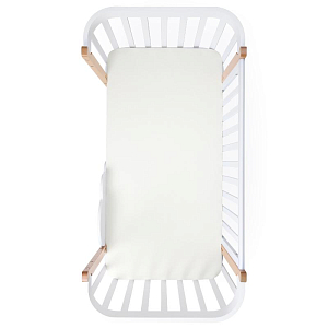 Простыня на резинке Happy Baby, молочная, 2 шт., 140 x 70 см