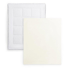 Набор Happy Baby, одеяло и пододеяльник, молочный