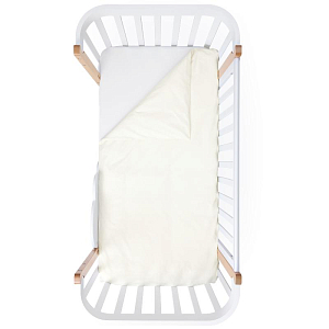 Набор Happy Baby, одеяло и пододеяльник, молочный