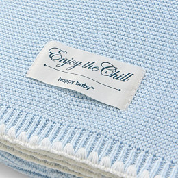 Плед детский Happy Baby, светло-голубой