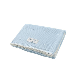 Плед детский Happy Baby, светло-голубой