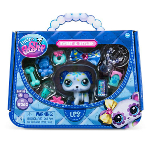 Игровой набор LITTLEST PET SHOP "Стиль", далматин, с аксессуарами