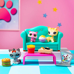 Игровой набор LITTLEST PET SHOP "Обед с друзьями", с аксессуарами
