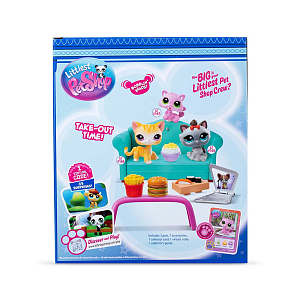 Игровой набор LITTLEST PET SHOP "Обед с друзьями", с аксессуарами