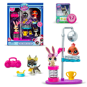 Игровой набор LITTLEST PET SHOP "Дискотека", с аксессуарами