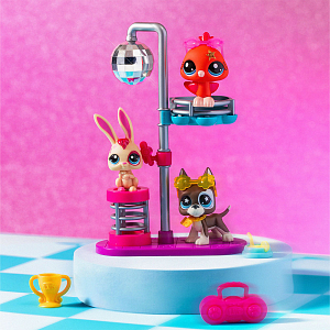 Игровой набор LITTLEST PET SHOP "Дискотека", с аксессуарами