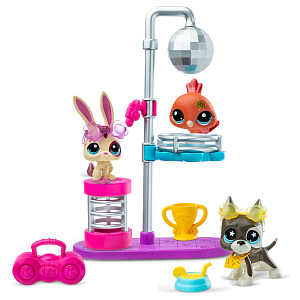 Игровой набор LITTLEST PET SHOP "Дискотека", с аксессуарами