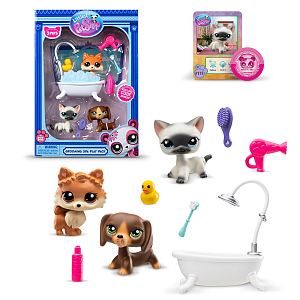Игровой набор LITTLEST PET SHOP "Груминг спа", с аксессуарами