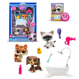 Игровой набор LITTLEST PET SHOP "Груминг спа", с аксессуарами