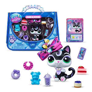 Игровой набор LITTLEST PET SHOP "Стиль", сиамская кошка, с аксессуарами