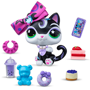 Игровой набор LITTLEST PET SHOP "Стиль", сиамская кошка, с аксессуарами