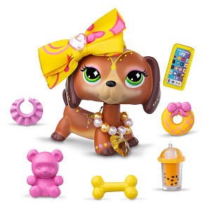 Игровой набор LITTLEST PET SHOP "Стиль", такса, с аксессуарами