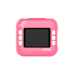 Фотоаппарат моментальной печати с Bluetooth LUMICUBE "LUMICAM DK05 PRINTY PINK"