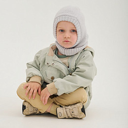 Балаклава Peppihat "Mumla", серая