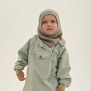 Балаклава Peppihat "Mumla", бежевая