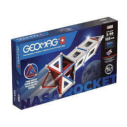 Конструктор Geomag "Классик", ракета, 103 элемента