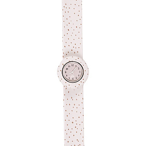 Часы наручные Mrs. Ertha "Unique Dots", шоколадная крошка