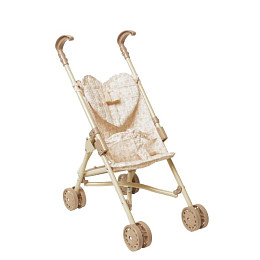 Прогулочная коляска для кукол Mrs. Ertha "Bouquet Silhouette", цветочный эскиз