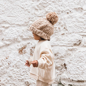 Шапка-бини Mrs. Ertha "Ivory", слоновая кость