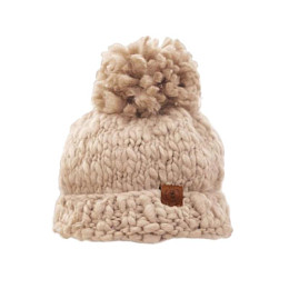 Шапка-бини Mrs. Ertha "Ivory", слоновая кость