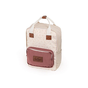 Рюкзак Mrs. Ertha "Bouquet Silhouette", цветочный эскиз, маленький, водонепроницаемый